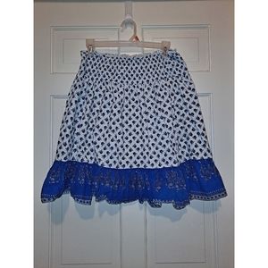 Planet Gold women’s skirt ruffle floral formal dance summer party casual holiday